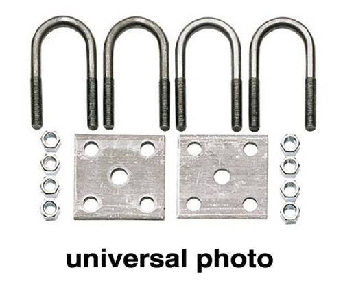 C.e. Smith - U-bolt Kit 3" Rnd - 23003