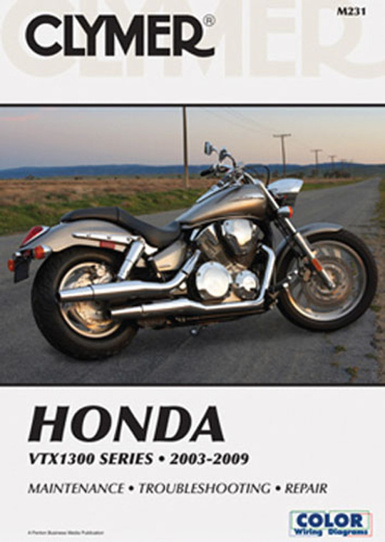 Clymer Manuals - Clymer Service Manual Honda Vtx1300 Series - CM231 Clymer Manuals - Clymer Service Manual Honda Vtx1300 Series - CM231