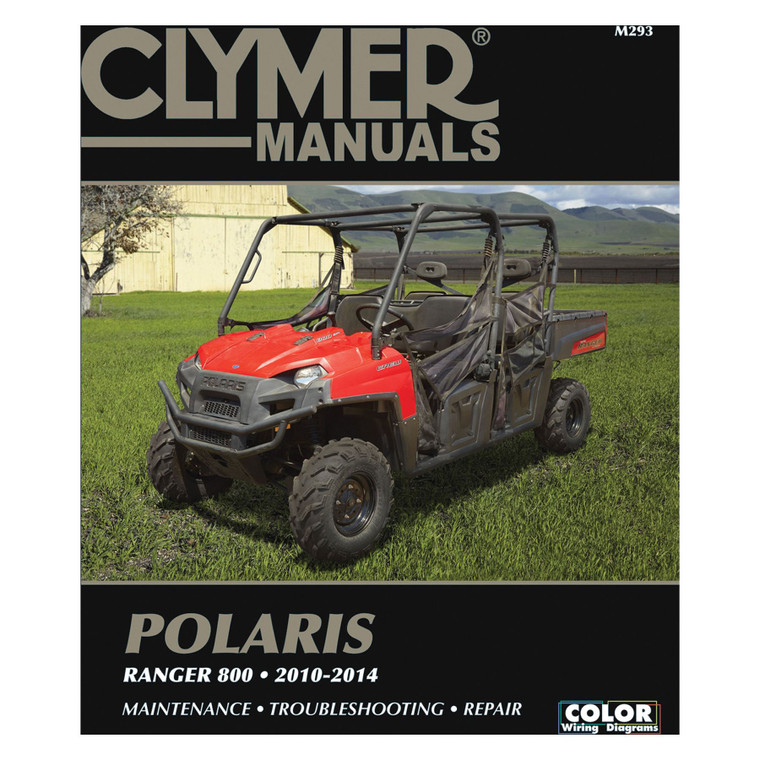Clymer Manuals - Polaris Ranger 800 2010-2014 Clymer Manual - CM293 Clymer Manuals - Polaris Ranger 800 2010-2014 Clymer Manual - CM293