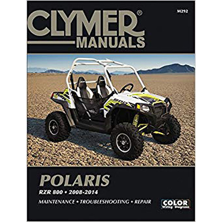 Clymer Manuals - polaris Rzr 2008-2014 - CM292