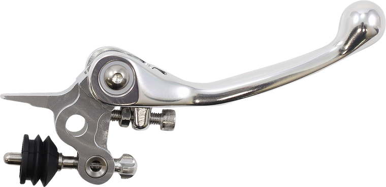 Moose Racing - Brake Lever - Silver - Flex FG Forged 6061-T6 Brake Lever - H07-5937 BS