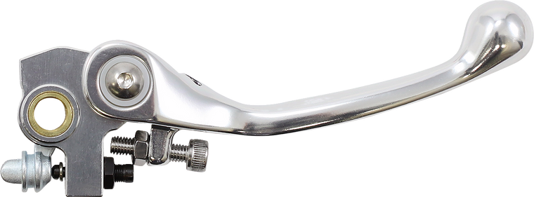 Moose Racing - Brake Lever - Silver - Flex FG Forged 6061-T6 Brake Lever - H07-1909 BS