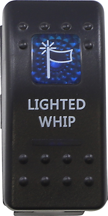 Moose Utility - Rocker Switch - Lighted Whip - Rocker Switches - MOOSE WHP-PWR