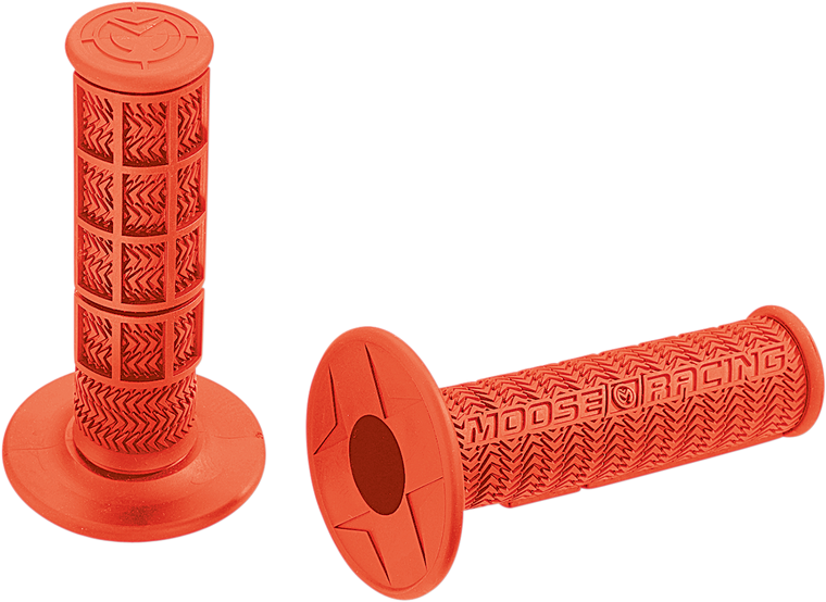 Moose Racing - Grips - Stealth - MX - Orange - Flange Style Stealth MX Grips - B01MXO