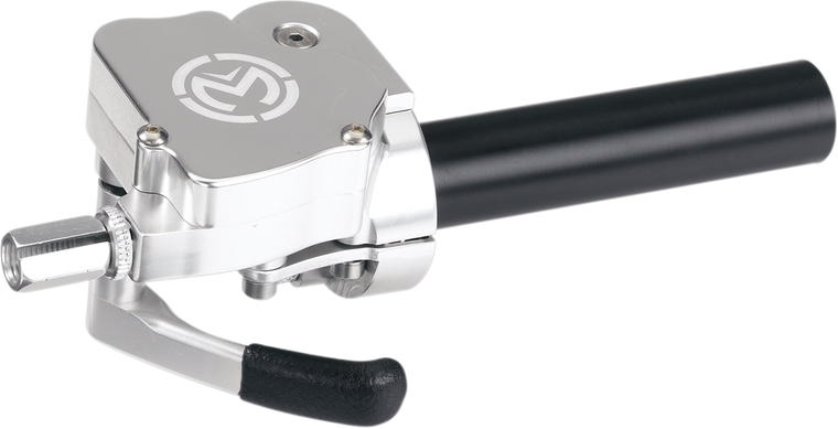 Moose Racing - Throttle - Gasser - Dual Cable - Polished - Dual Gasser Throttle - 33-TH28-POL
