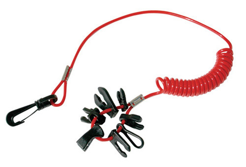 Kwik Tek - Boat Kill Switch Keys With Lanyard - BKS-6