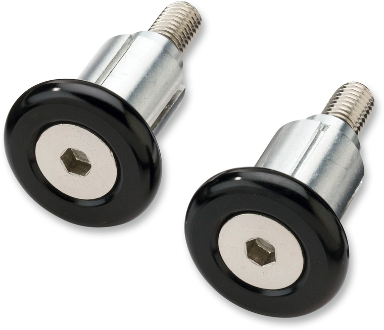 Moose Racing - Bar End - Black - Handlebar Ends - 1BEC0661-PBPM