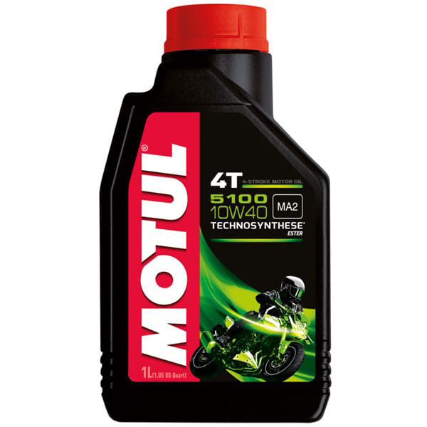 Motul Lubricants - Motul - 5100 10w40 4t, 1 Liter - 104066