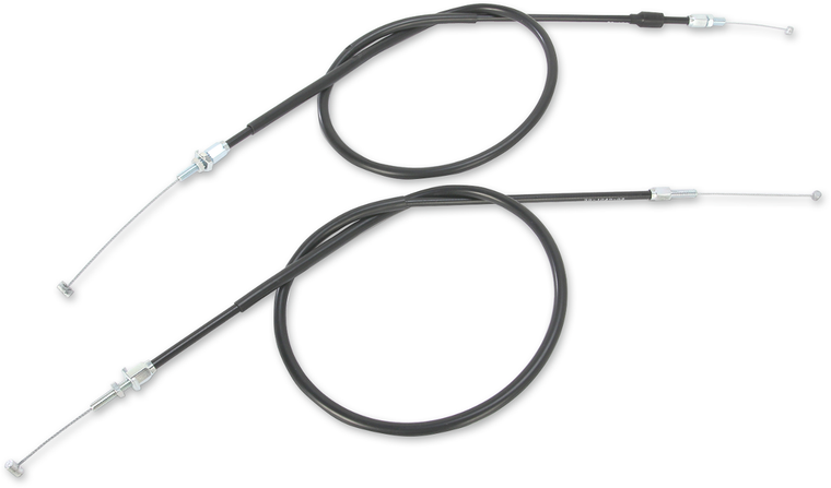 Moose Racing - Throttle Cable - Honda - Black Vinyl Throttle Cable - 45-1021