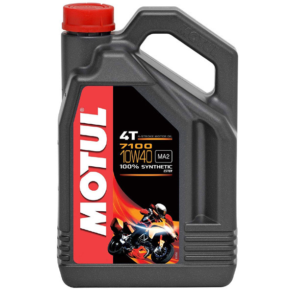 Motul Lubricants - Motul - 7100 10w40 4t, 4 Liter - 104092