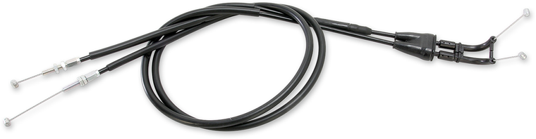 Moose Racing - Throttle Cable - Suzuki - Black Vinyl Throttle Cable - 45-1033