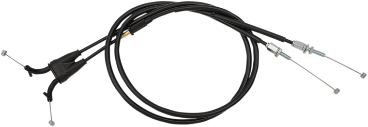 Moose Racing - Throttle Cable - Honda - Black Vinyl Throttle Cable - 45-1262