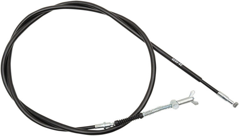 Moose Racing - Brake Cable - Rear - Parking - Honda - Black Vinyl Brake Cable - 45-4016
