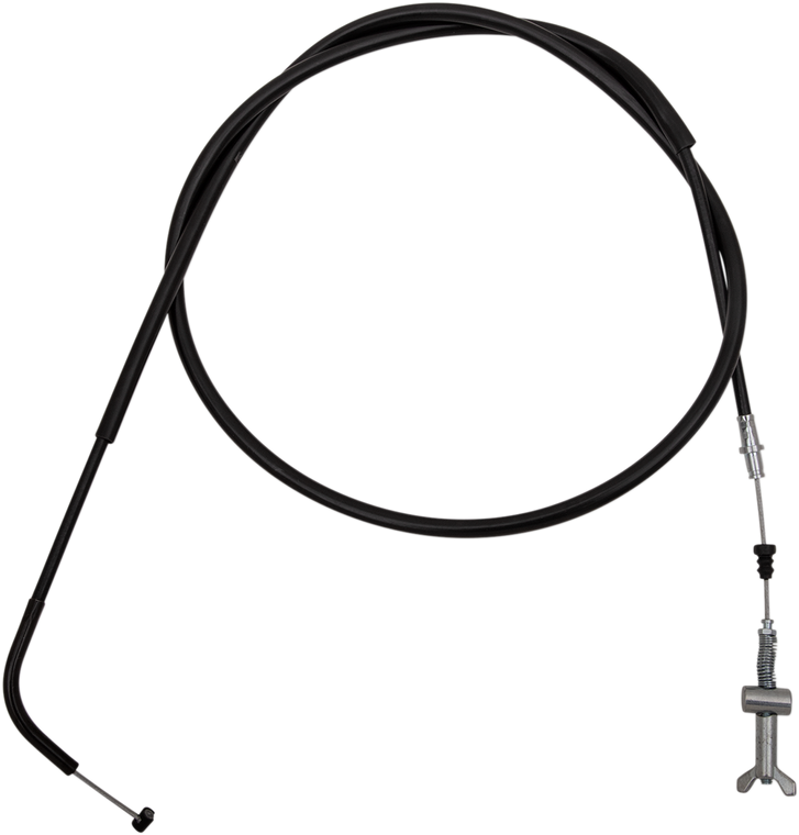 Moose Racing - Brake Cable - Rear - Parking - Yamaha - Black Vinyl Brake Cable - 45-4058