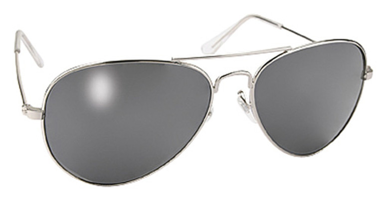 Pacific Coast - Kickstart Aviator Silver Mirror - 80010