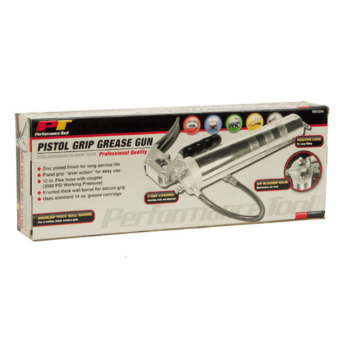 Performancetool - Pro Pistol Grip Grease Gun - W54204