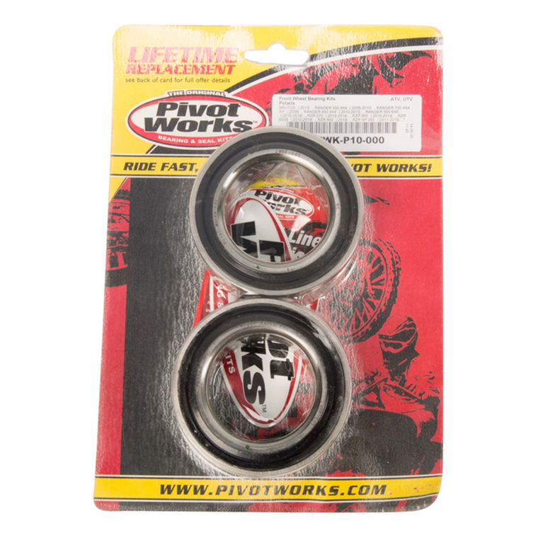 Pivot Work's Inc - Pivot Works-front Wheel Bearing Kit, Polaris - PWFWK-P10-000 Pivot Work's Inc - Pivot Works-front Wheel Bearing Kit, Polaris - PWFWK-P10-000