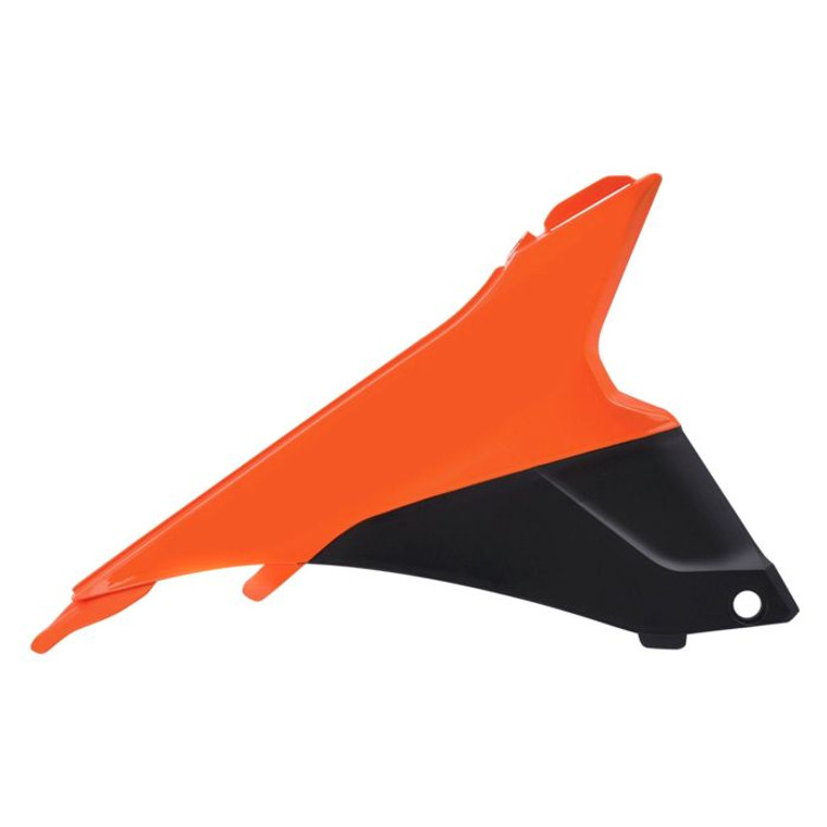 Polisport - Polisport Airbox Covers Ktm, Orange Ktm/black - 8455200004 Polisport - Polisport Airbox Covers Ktm, Orange Ktm/black - 8455200004