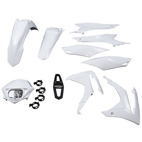 Polisport - Polisport Complete Kit / Crf450r Oem Color New, White - 90567