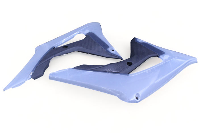 Polisport - Polisport Radiator Scoops Honda, Clear 99 - 8414800005