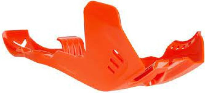 Polisport - Polisport Skid Plate With Linkprotector Orange - 8472100002