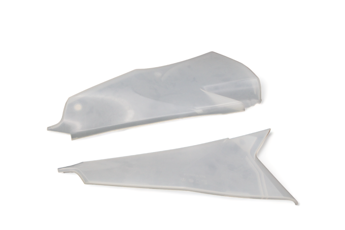 Polisport - Polisport Upper Side Panels Husqvarna, Clear 99 - 8423100004