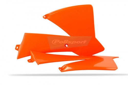 Polisport - Radiator Scoops Ktm 65 Sx Oem Color Orange Ktm - 8429500001