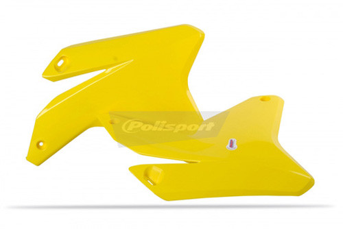 Polisport - Radiator Scoops Rmz450 Oem Color 2005/2006 Yellow Rm01 - 8411400001