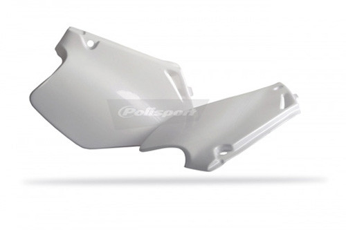 Polisport - Side Panels Cr125r Oem Color White - 8411000001