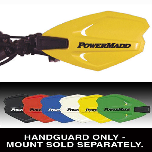 Powermadd - Powermadd Power X Series Handguards Yellow/no Mount - 34285