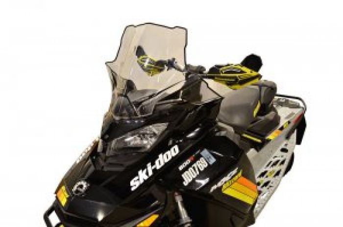 Powermadd - Ski-doo Gen4 Mid, Clear With Black Fade, 20" - 13630