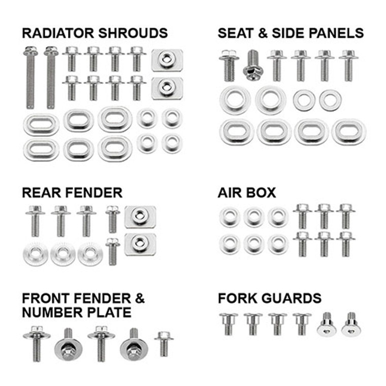 Psychic Products - Psychic Body Panel Hardware Pack - MX-12156