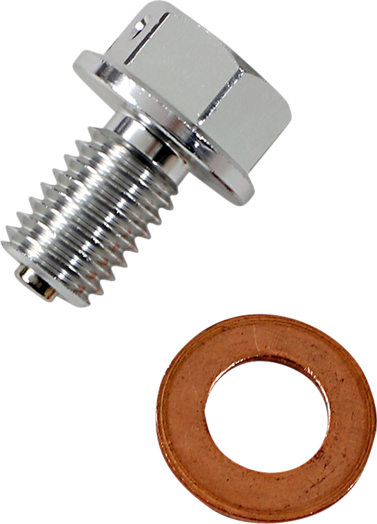 Moose Racing - Magnetic Drain Plug - Magnetic Drain Plug - T14-2081S