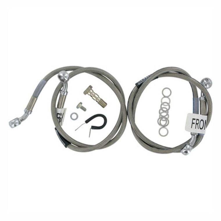 Russell - Kawasaki Front Brake Line Kit 01-03 Zrx1200 - R08346 Russell - Kawasaki Front Brake Line Kit 01-03 Zrx1200 - R08346