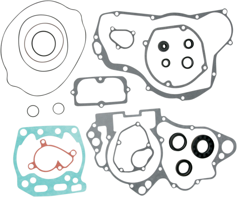 Moose Racing - Motor Gasket Kit with Seal - Complete Gasket and Oil Seal Kit - 811589MSE