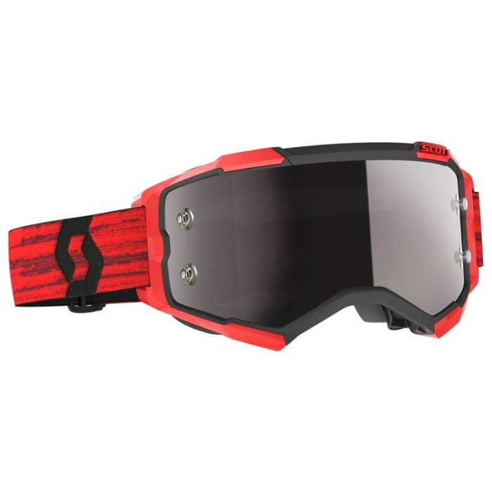 Scott - Scott Fury Dark Red Silver Chro Me Works - 272828-0084269