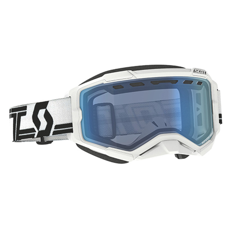 Scott - Scott Fury Snowx Goggle Wht/blk - Blue Lens - 278605-1035107 Scott - Scott Fury Snowx Goggle Wht/blk - Blue Lens - 278605-1035107