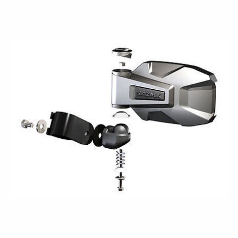 Seizmik - Abs 'strike' Side View Mirror Pair 2" - 18092