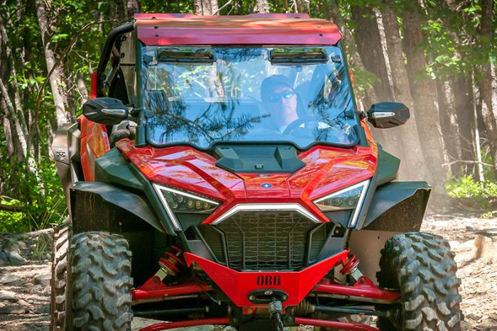 Seizmik - Windshield Kit, Sz Vented Tl, Pol Rzr Proxp Scratch Res - 50-50231KIT