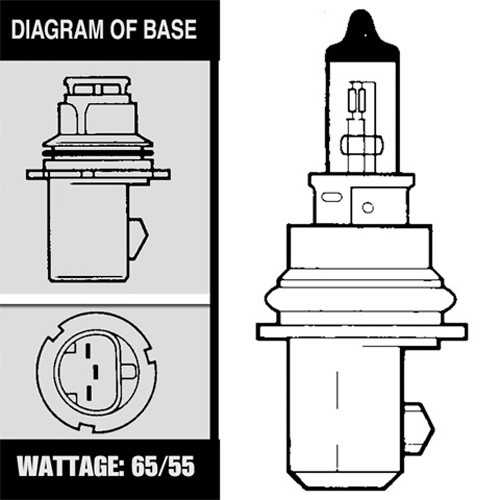 Solero Lighting - Halogen Px29t 65/55 Hb5 - SU-01000