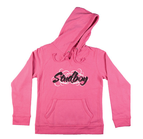 Studboy - Stud Boy "girls" Pink Hoodie, Lg - 2530-01