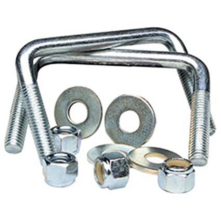 Tie Down Eng - U-bolts Square 1/2" X 3-1/8" X 4" Length (pair) - 86206 Tie Down Eng - U-bolts Square 1/2" X 3-1/8" X 4" Length (pair) - 86206