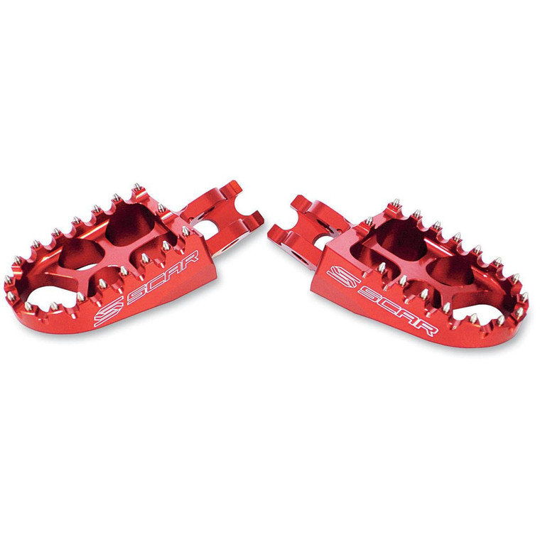 Twin Air - Evolution Footpegs - Rmz250 07-09 Rmz450 05-07 Red Color - 4512R