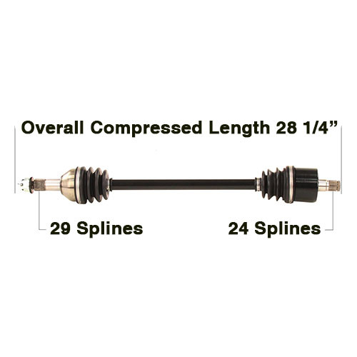Tytaneum - Cv Axle Oe Replacement Can-am - CAN-7078
