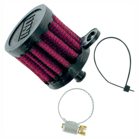 Uni Filter - Uni Breather Filter, 1 1/2" O.d. X 1 1/2" Length.3/8" Push In - UP-122