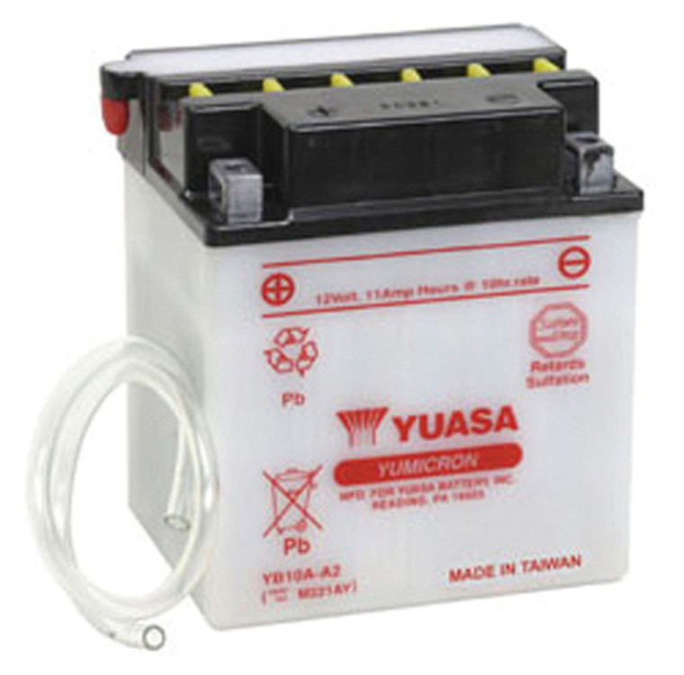 Yuasa - Yuasa Yb10a-a2 Yumicron-12 Volt Battery - YUAM221AY Yuasa - Yuasa Yb10a-a2 Yumicron-12 Volt Battery - YUAM221AY