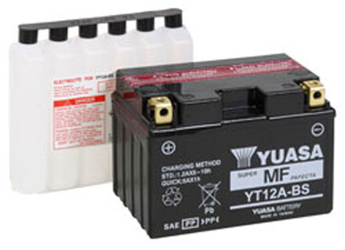 Yuasa - Yuasa Yt12a-bs Maintenance Free 12 Volt Battery - YUAM32ABS