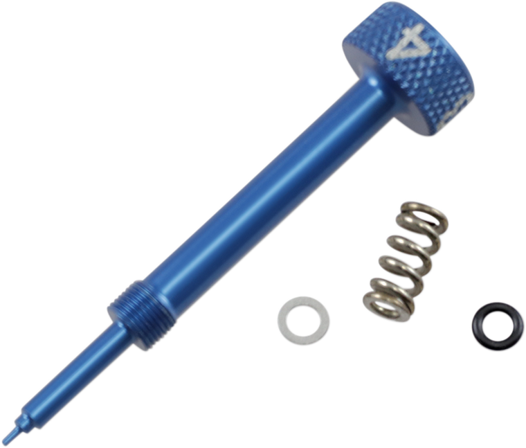 Moose Racing - Fuel Mixture Screw - Blue - Fuel Mixture Screw by Zip-ty - FMS01-BL