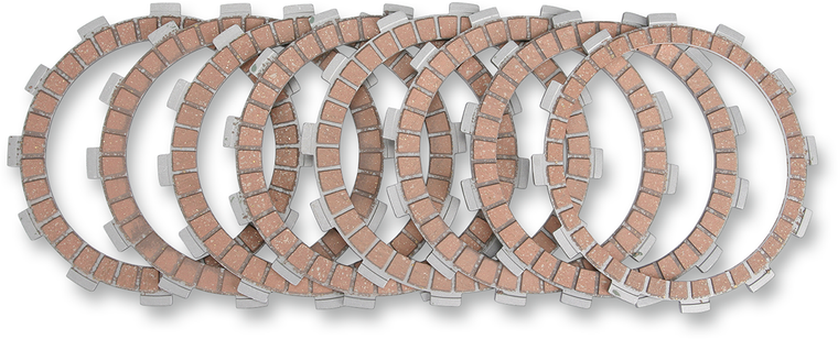 Moose Racing - Clutch Friction Plates - Clutch Friction Plate Set - M70-5176-8