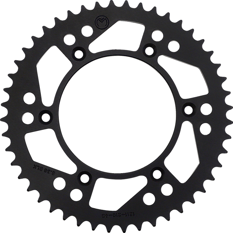 Moose Racing - Rear Sprocket - 48 Tooth - Rear Aluminum Sprocket - 1211-210-48-10